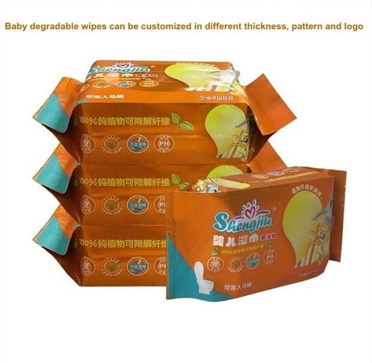 Biodegradable Organic Baby Wipes